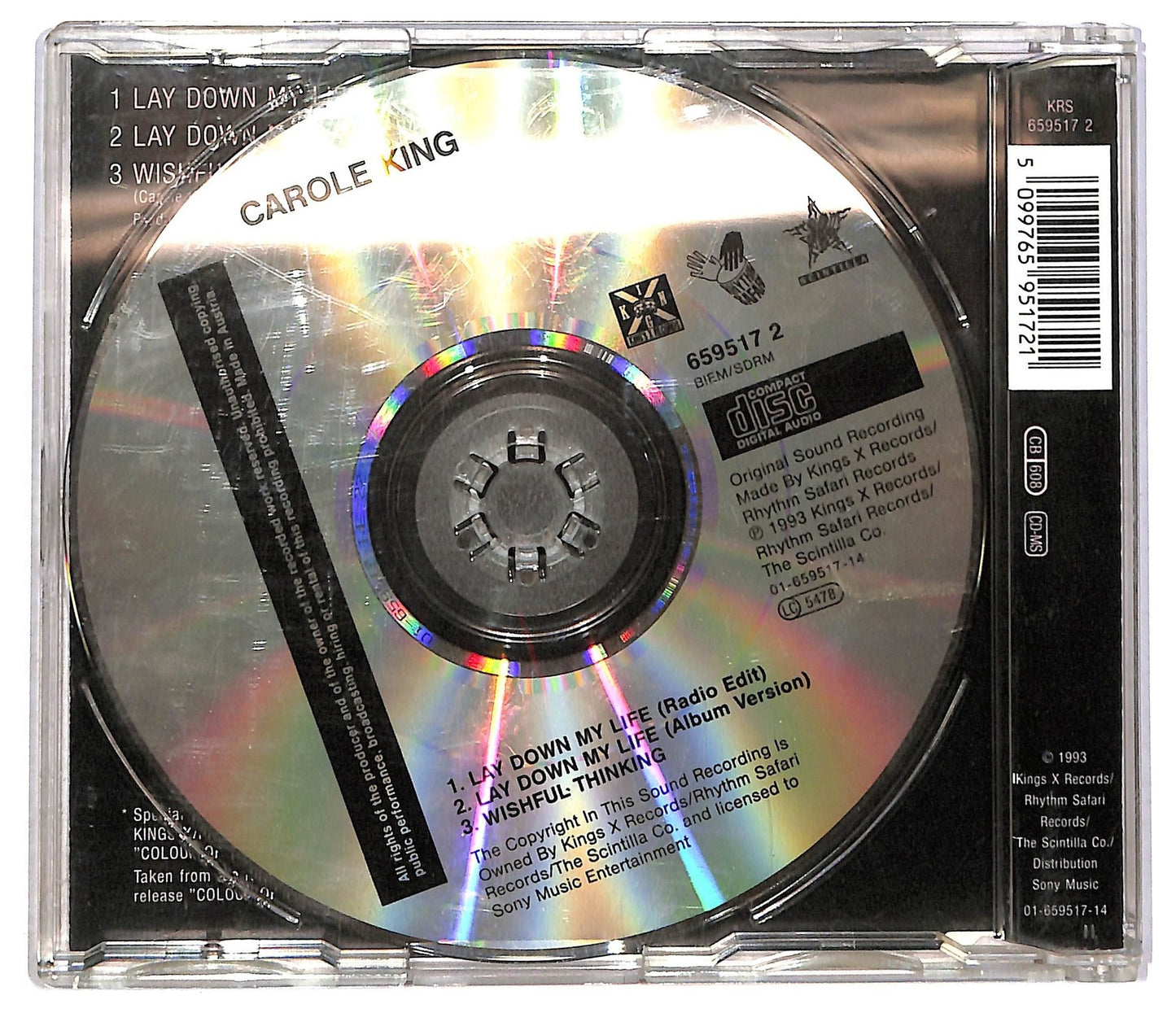 EBOND Carole King - Lay Down My Life CD CD089145