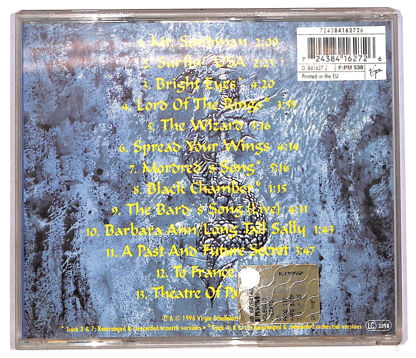 EBOND Blind Guardian - The Forgotten Tales CD CD089222