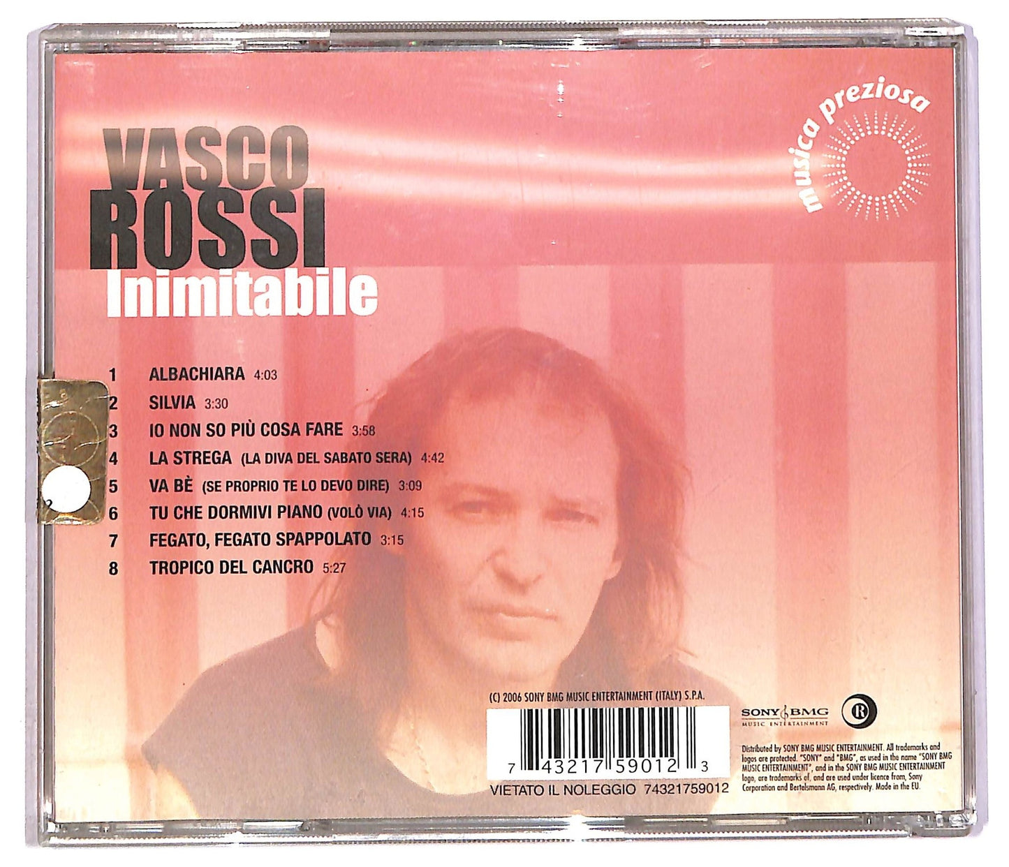 EBOND Vasco Rossi - Inimitabile CD CD089240
