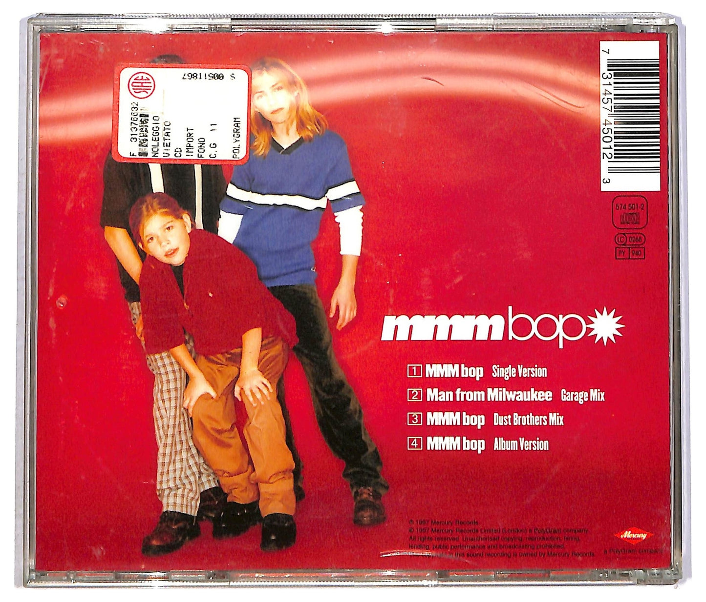 EBOND Hanson - MMMbop CD CD089349
