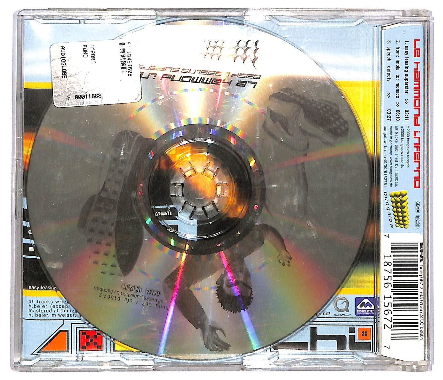 EBOND Le Hammond Inferno - Easy Leasing Superstar CD CD089414