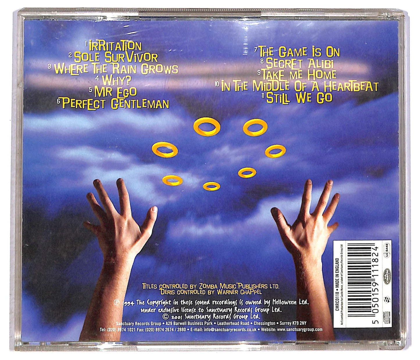 EBOND Helloween - Master Of The Rings CD CD089429