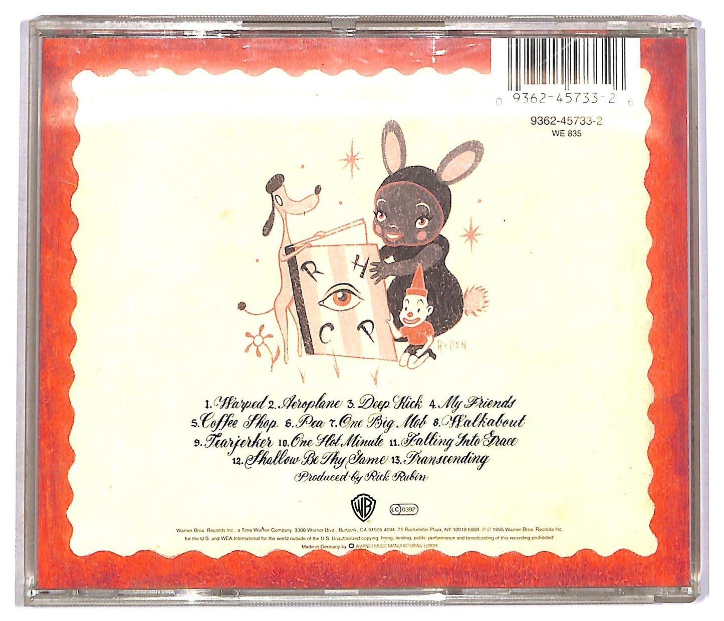EBOND The Red Hot Chili Peppers - One Hot Minute CD CD089435