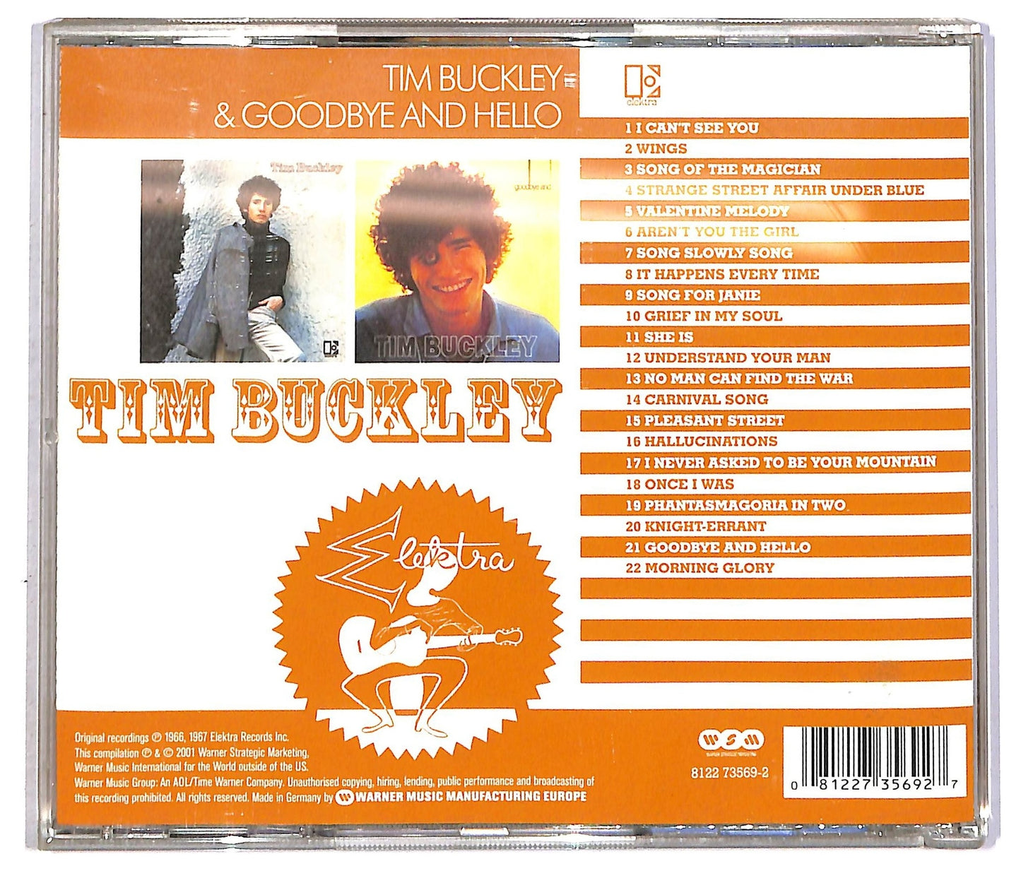 EBOND Tim Buckley - Tim Buckley & Goodbye And Hello CD CD089443
