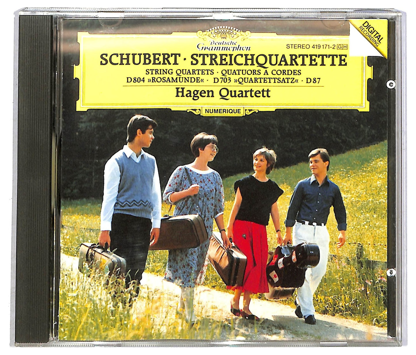 EBOND Schubert Hagen Quartett - Streichquartette CD CD089601