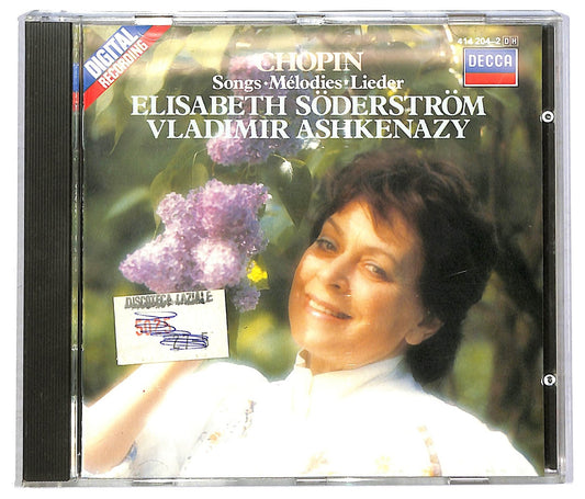 EBOND Chopin Elisabeth Soderstrom - Chopin Songs-Melodies-Lieder Op. 74 CD CD089603