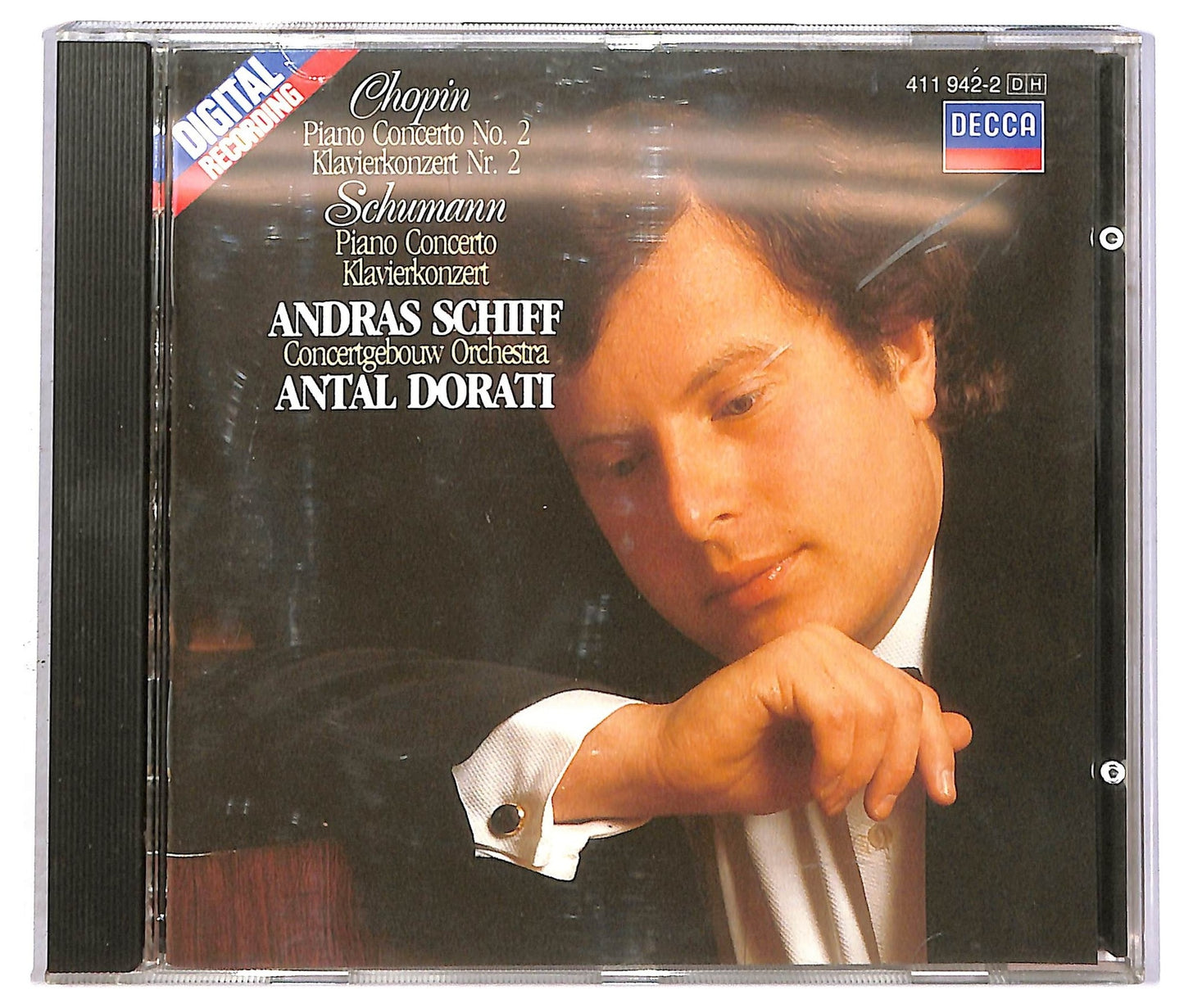 EBOND Andras Schiff - Chopin: Piano Concerto No. 2 Schumann: Piano Concerto CD CD089641
