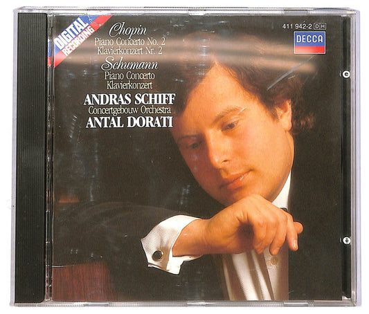 EBOND Andras Schiff - Chopin: Piano Concerto No. 2 Schumann: Piano Concerto CD CD089641