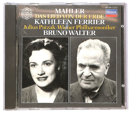 EBOND Mahler - Das Lied Von Der Erde CD CD089652