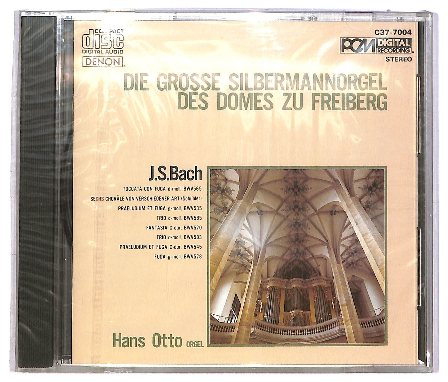EBOND J.S. Bach Hans Otto - Die Grosse Silbermannorgel Des Domes Zu Freiberg CD CD089754