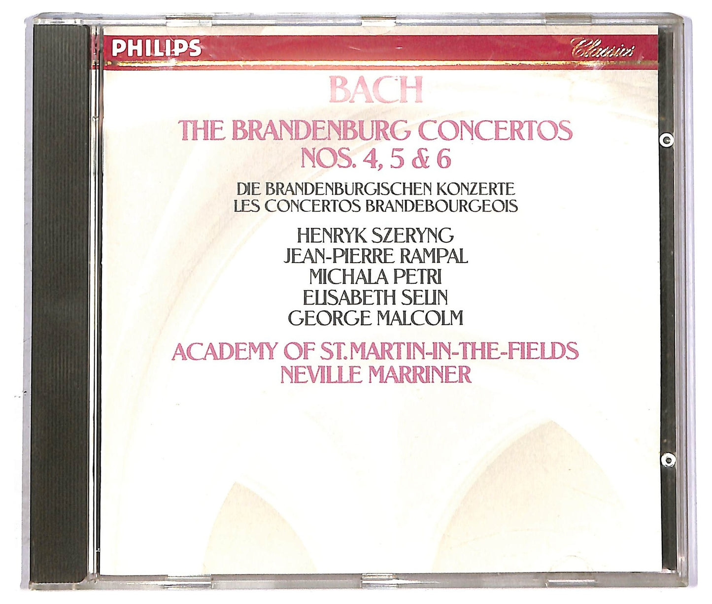 EBOND Bach - The Brandenburg Concertos Nos. 4, 5, 6 CD CD089803