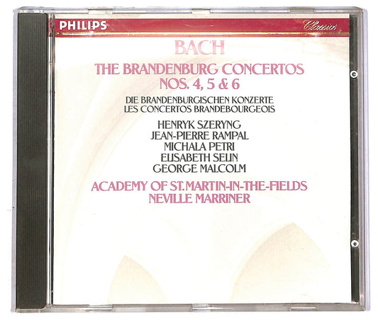 EBOND Bach - The Brandenburg Concertos Nos. 4, 5, 6 CD CD089803