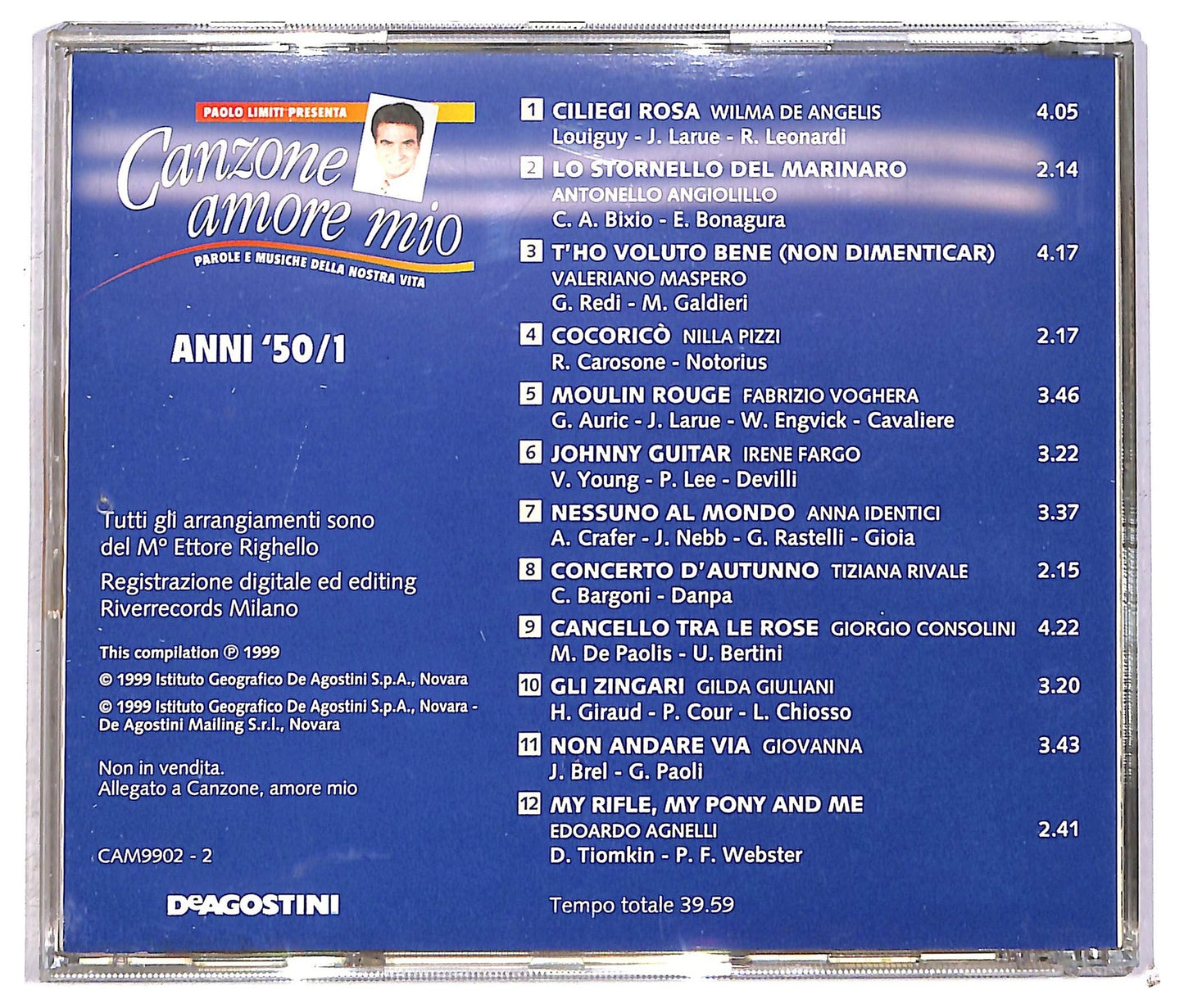 EBOND Various - Anni '50/1 - Canzone amore mio CD CD089816