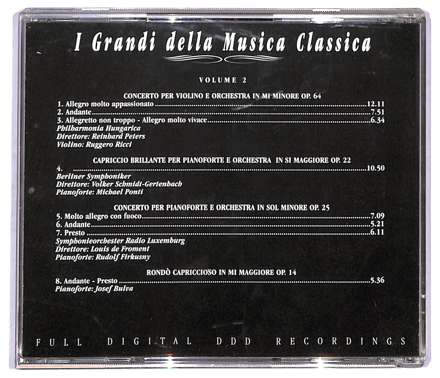 EBOND Mendelssohn - Mendelssohn vol.II CD CD089949