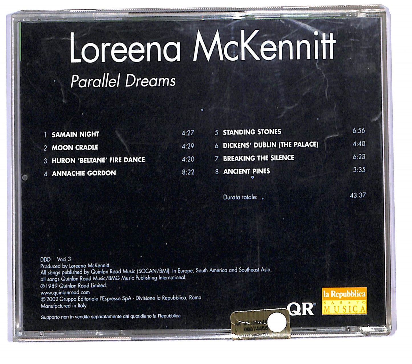 EBOND Loreena McKennitt - Parallel Dreams CD CD090029