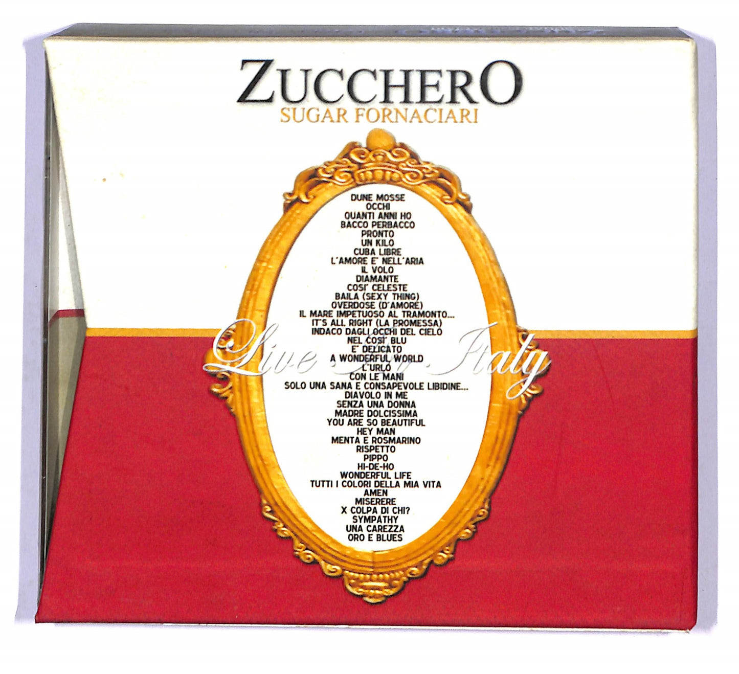 EBOND Zucchero Sugar Fornaciari - Live In Italy CD CD090125