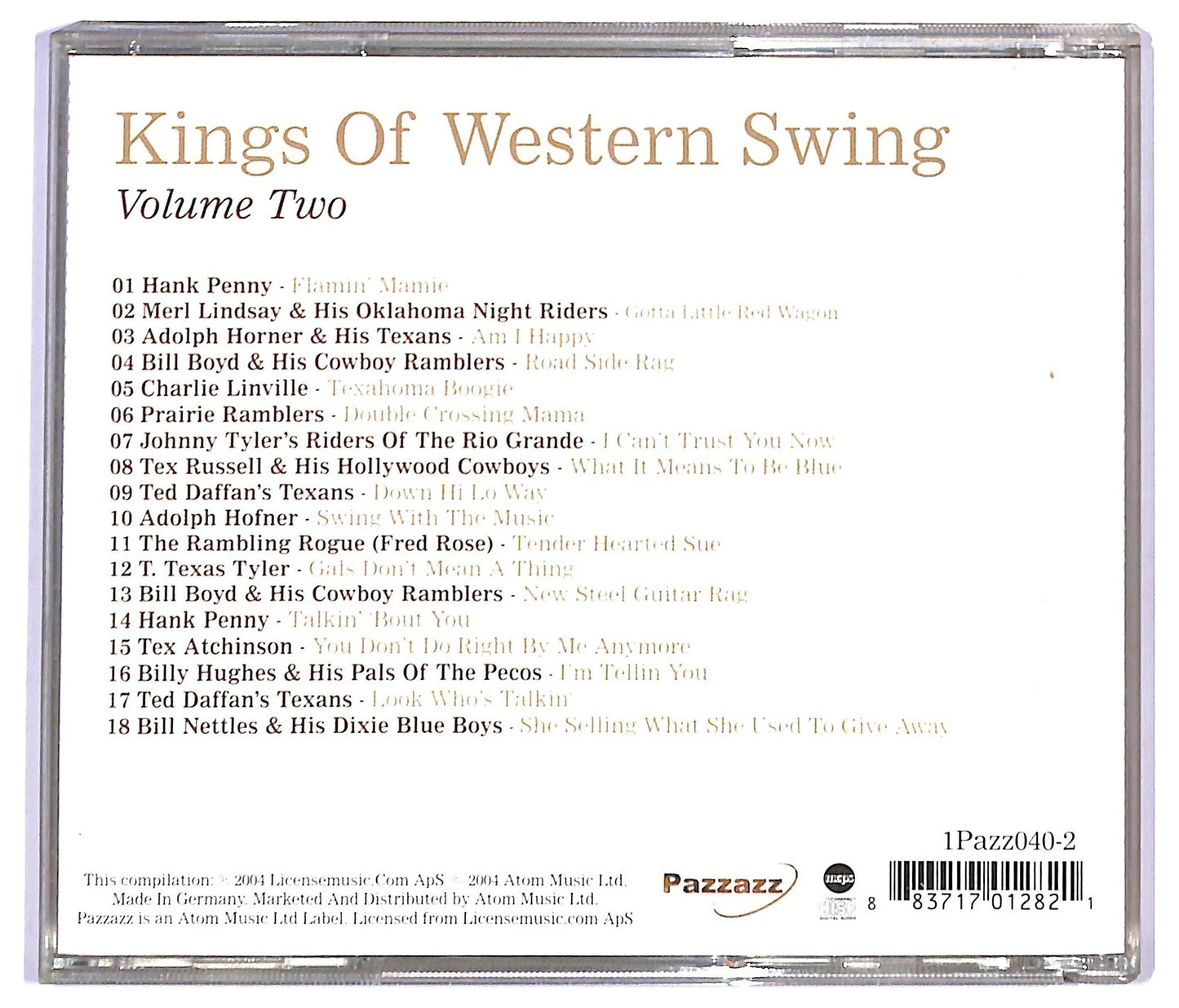 EBOND Various - Kings Of Western Swing Volume Two CD CD090132