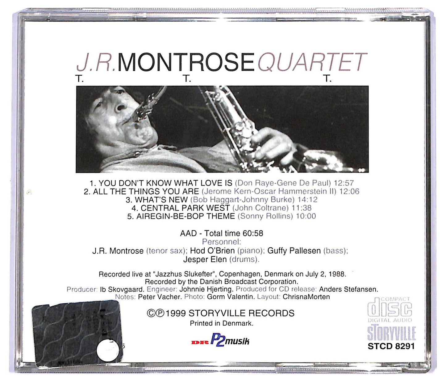 EBOND J.R. Montrose Quartet - T. T. T. CD CD090207