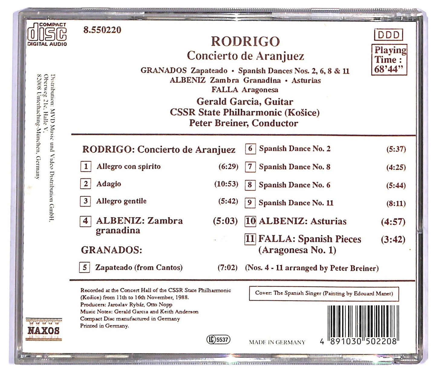 EBOND Rodrigo - Concierto de Aranjuez CD CD090223
