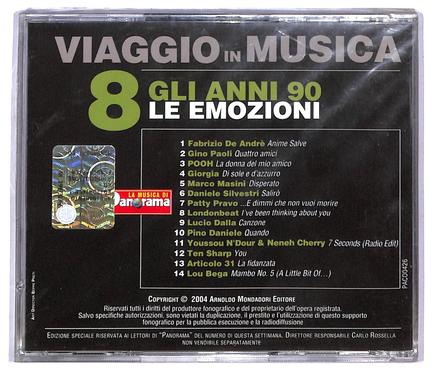 EBOND Various - Gli Anni 90 - Le Emozioni CD CD090224
