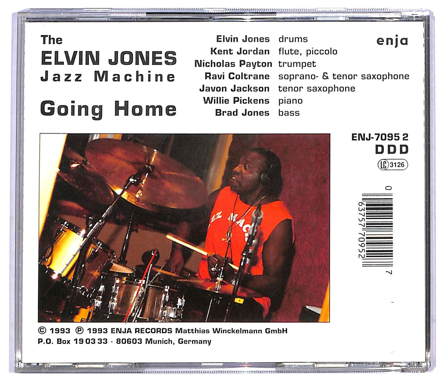 EBOND Elvin Jones - Going Home CD CD090263