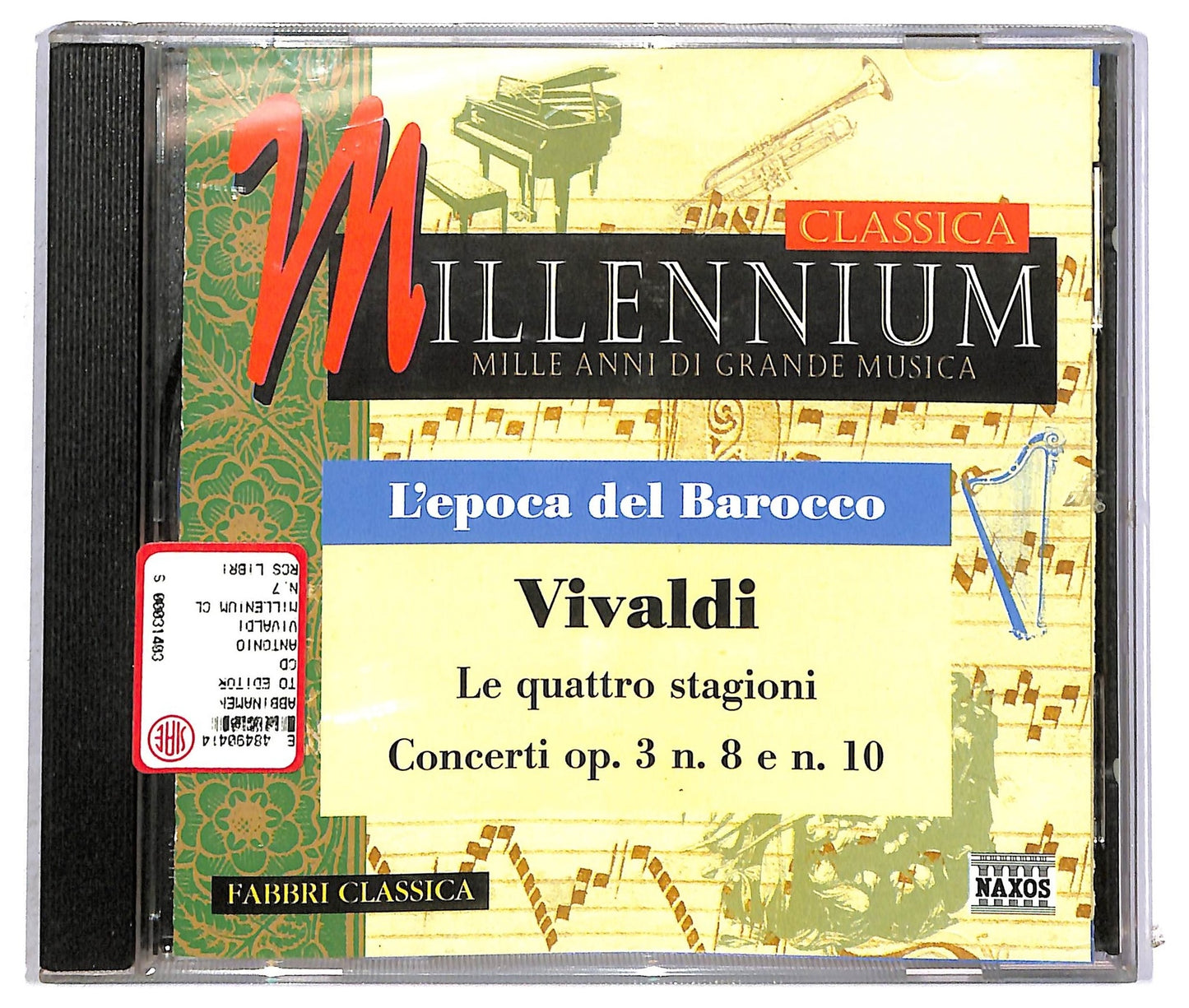 EBOND Vivaldi - Le Quattro Stagioni Concerti Op. 3 N. 8 E N. 10 CD CD090310