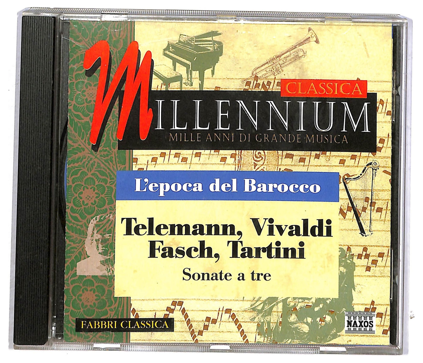 EBOND Telemann Vivaldi Fasch Tartini - Sonate a tre CD CD090314