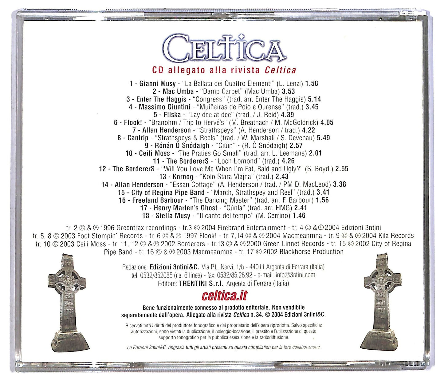 EBOND Various - Celtica - Volume 34 CD CD090328