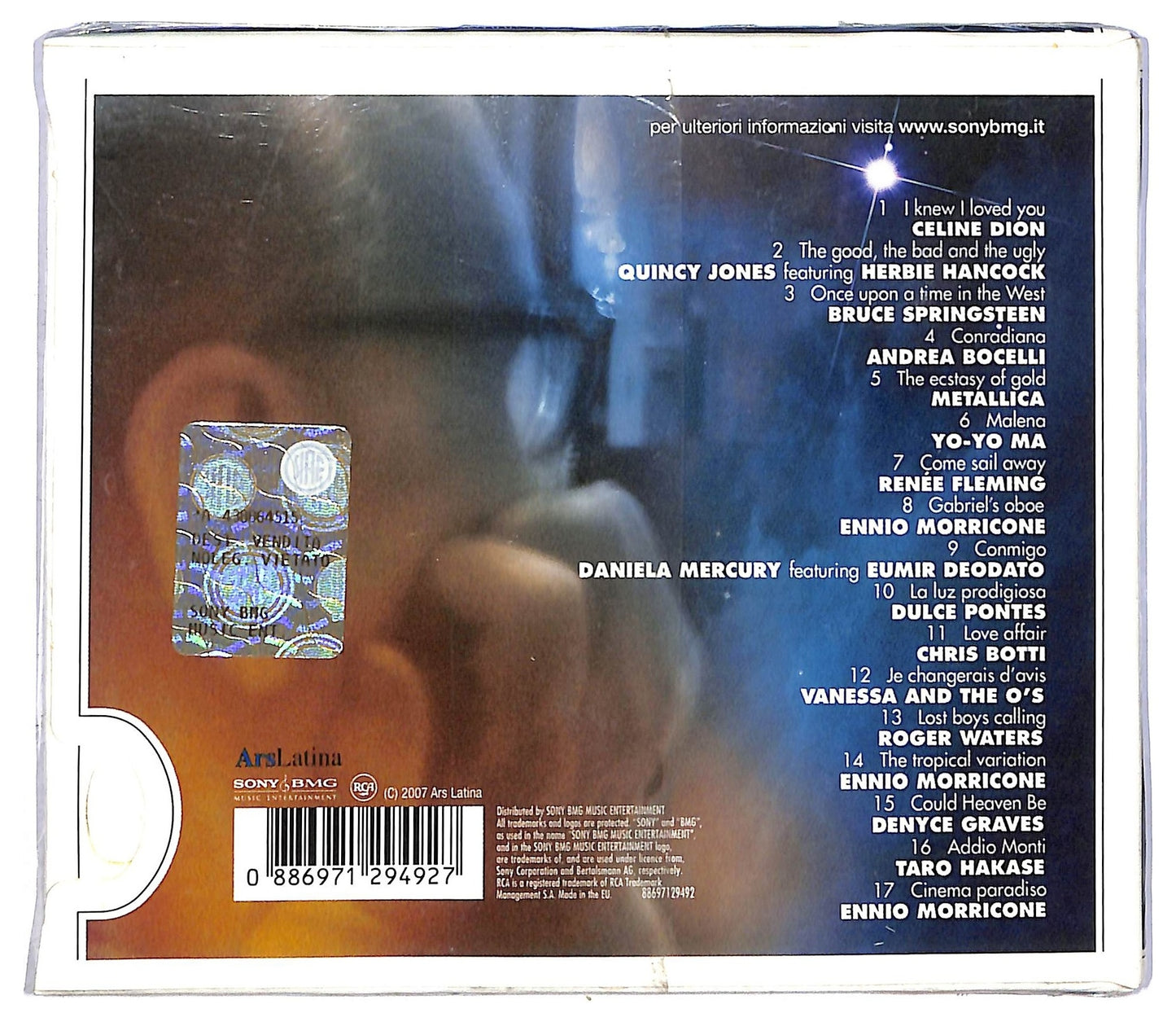 EBOND Various - We All Love Ennio Morricone CD CD090333
