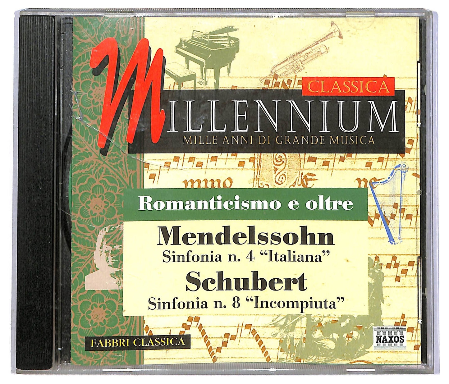 EBOND Mendelssohn Schubert - Sinfonia 4 Italiana - Sinfonia 8 Incompiuta CD CD090349