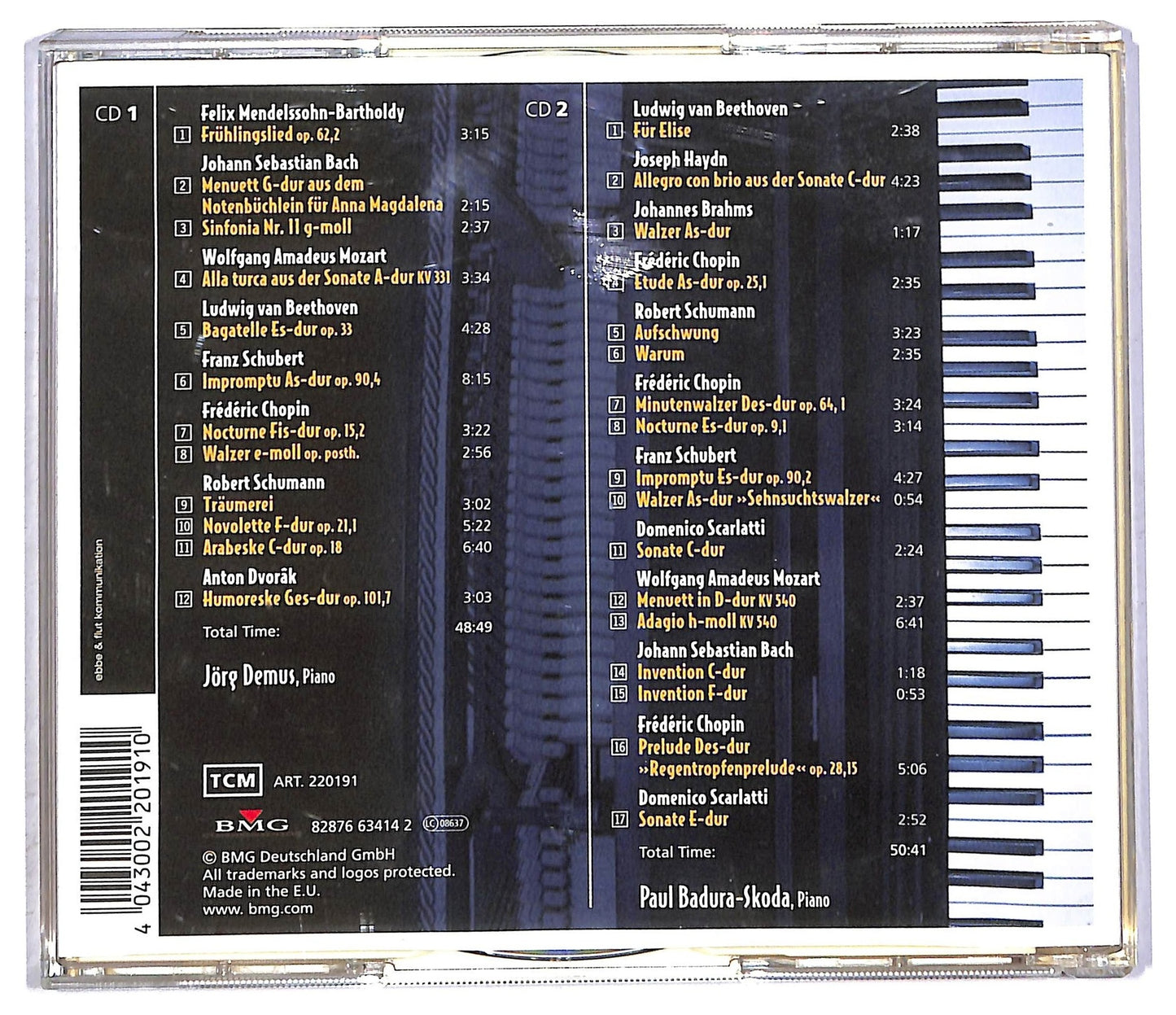 EBOND Various - Piano Masterpieces CD CD090355