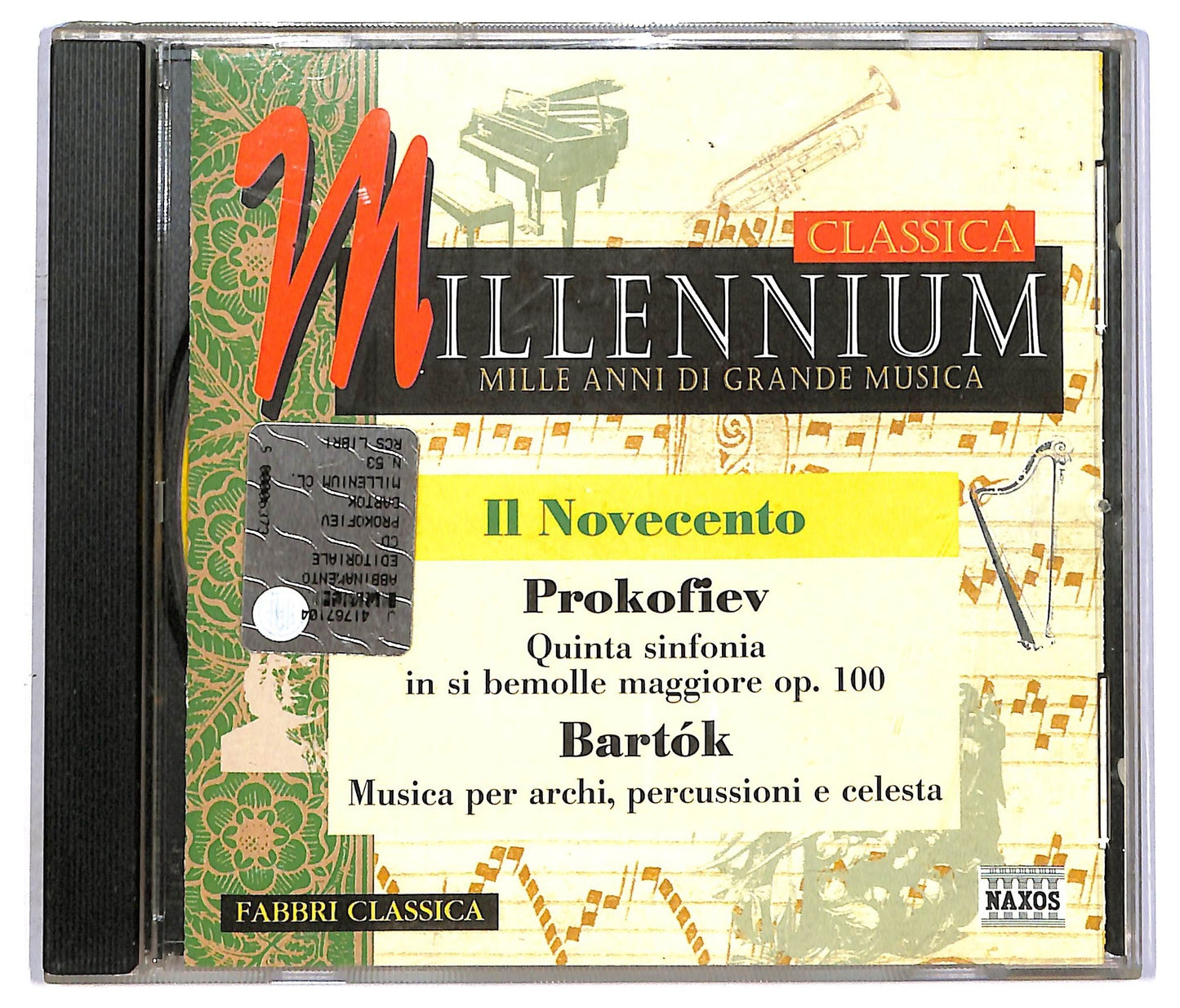 EBOND Prokofiev Bartok - Quinta Sinfonia In Si Bemolle Maggiore Op. 100 CD CD090401