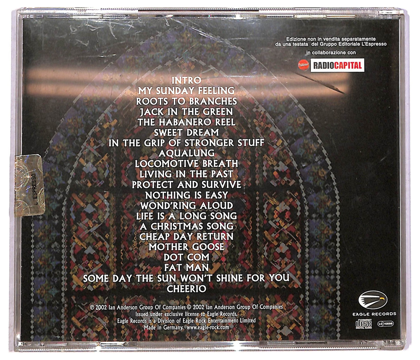 EBOND Jethro Tull - Living With The Past CD CD090436