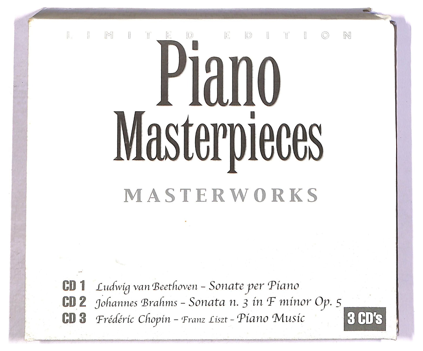 EBOND Various - Piano Masterpieces Masterworks CD CD090442