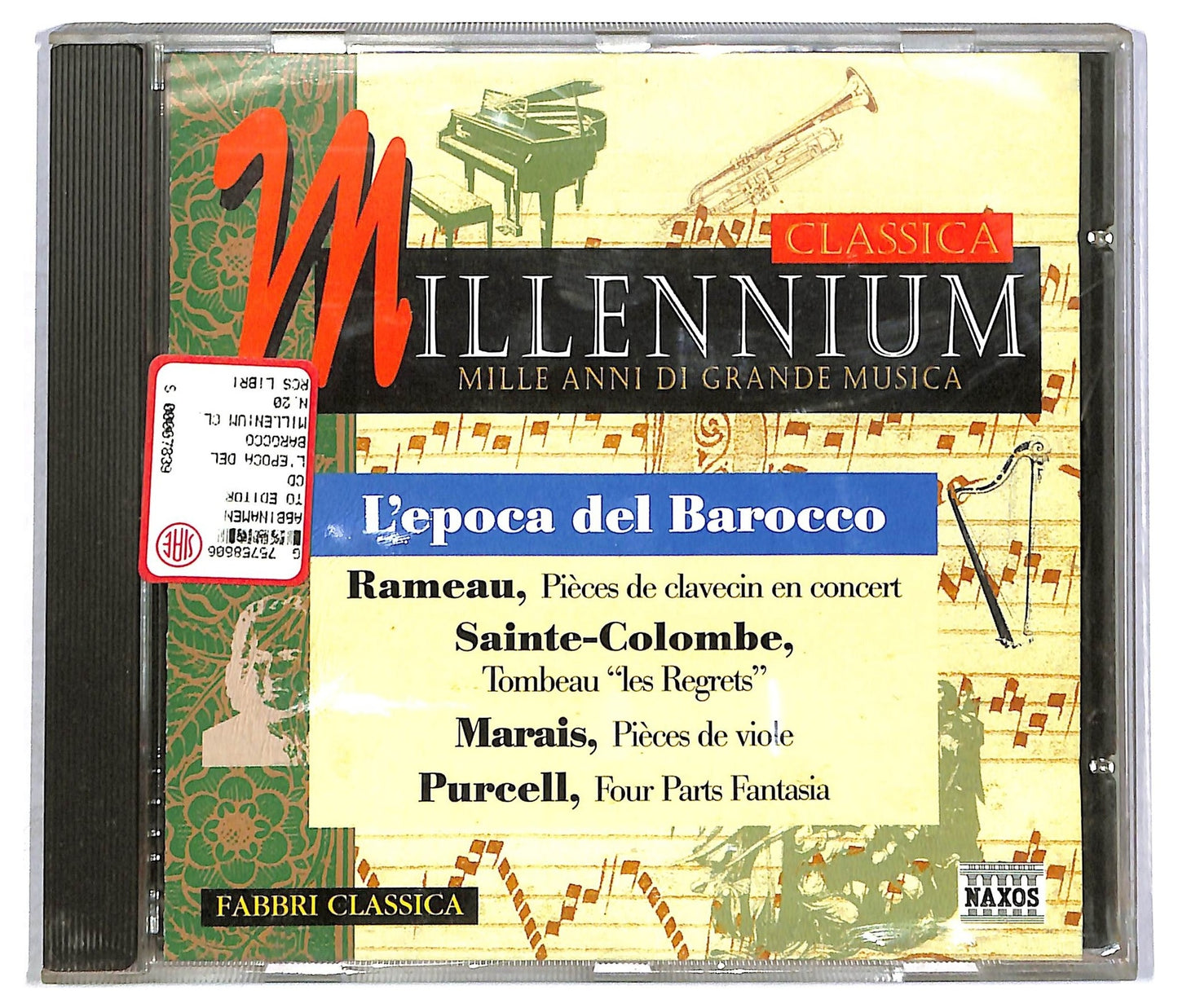 EBOND Rameau Sainte-Colombe - Pieces De Clavecin En Concert CD CD090457