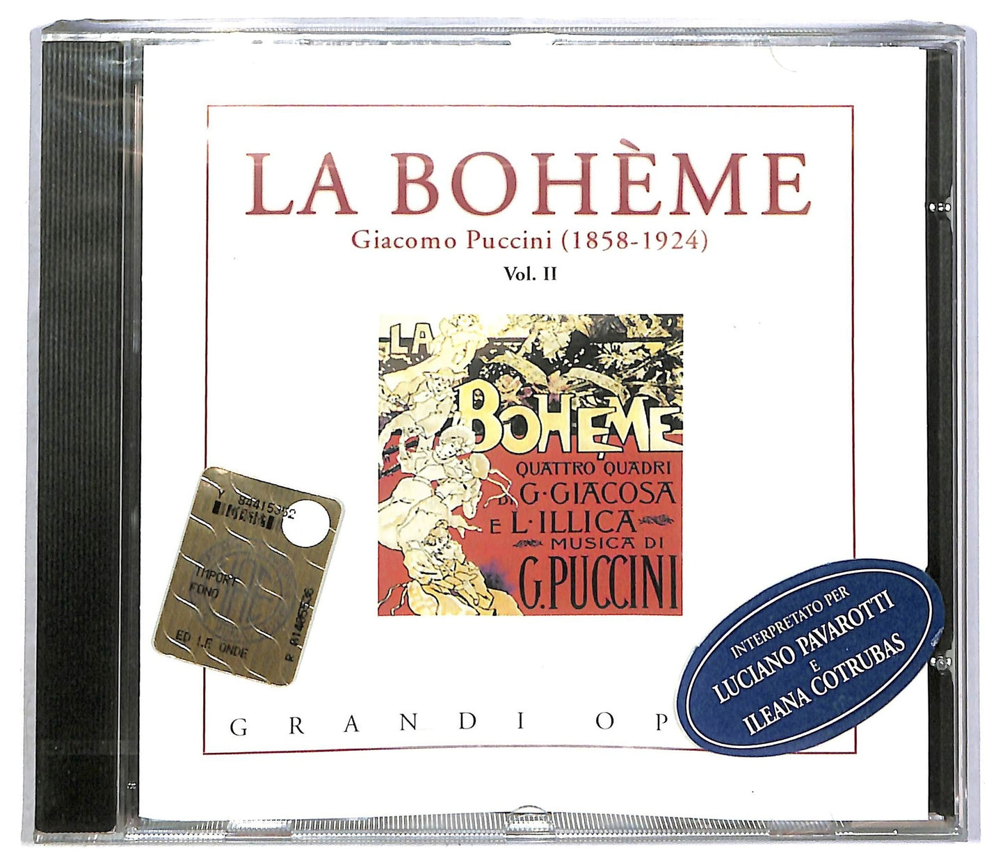 EBOND Giacomo Puccini - La Boheme Vol. II CD CD090502