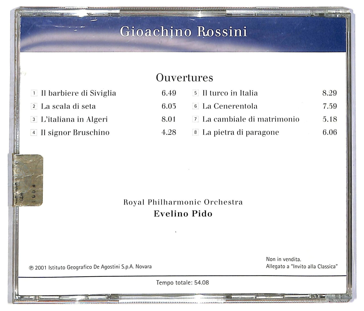 EBOND Rossini - Ouvertures CD CD090532