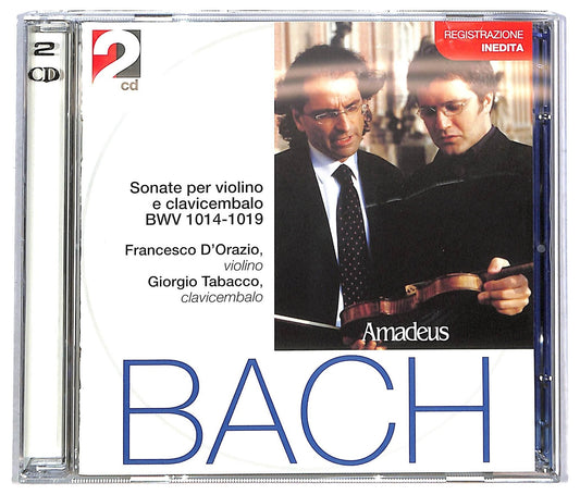 EBOND Bach Francesco D'Orazio - Sonate Per Violino E Clavecimbalo (BWV 1014-1019) CD CD090534