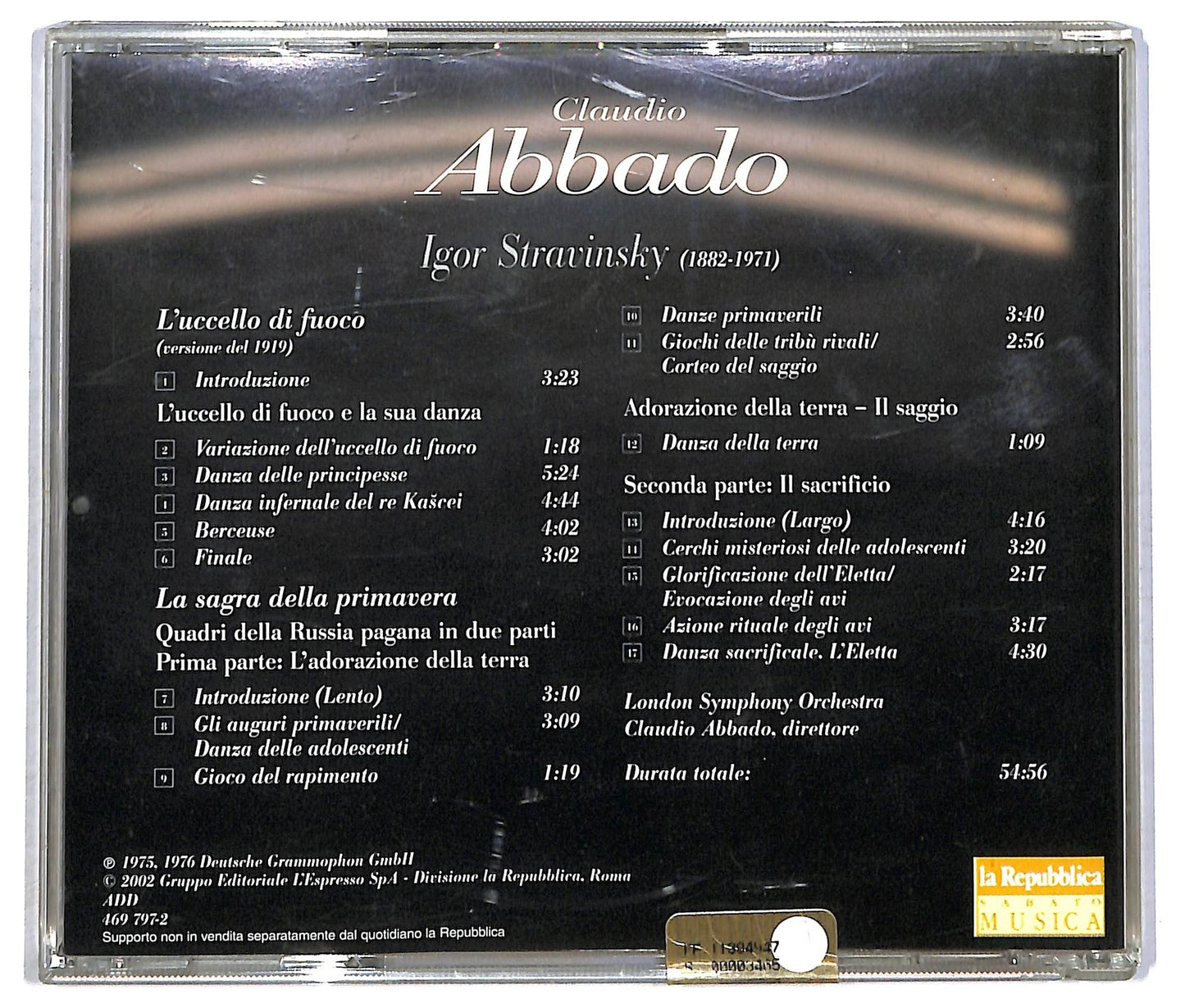 EBOND Claudio Abbado Stravinsky - L'Uccello Di Fuoco La Sagra Della Primavera CD CD090554