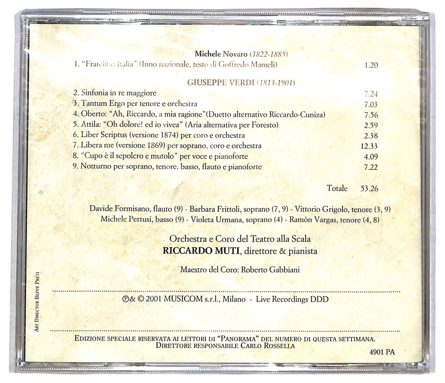 EBOND Riccardo Muti - Riccardo Muti - Viva Verdi Volume 1 CD CD090631