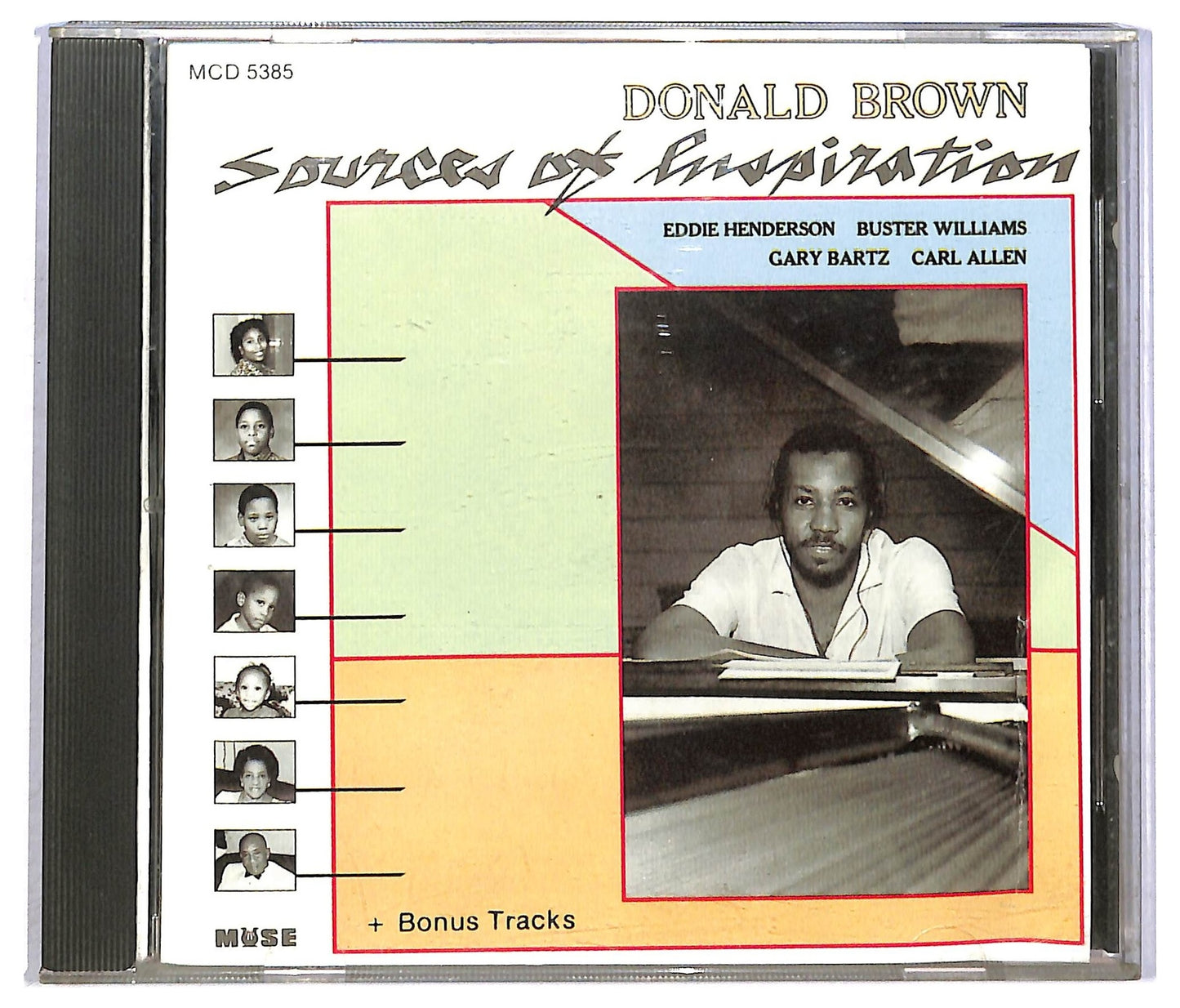 EBOND Donald Brown - Sources Of Inspiration CD CD090722