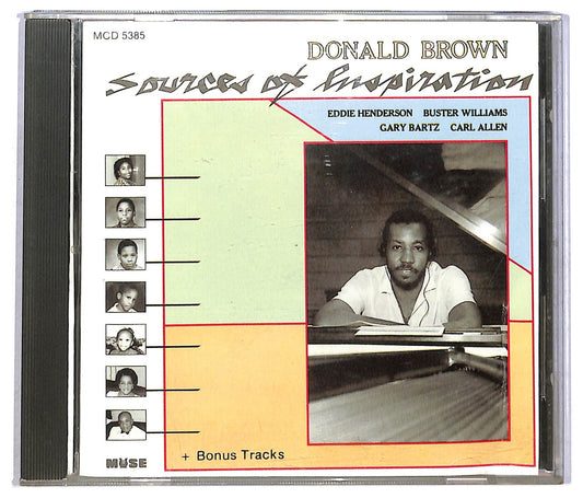 EBOND Donald Brown - Sources Of Inspiration CD CD090722