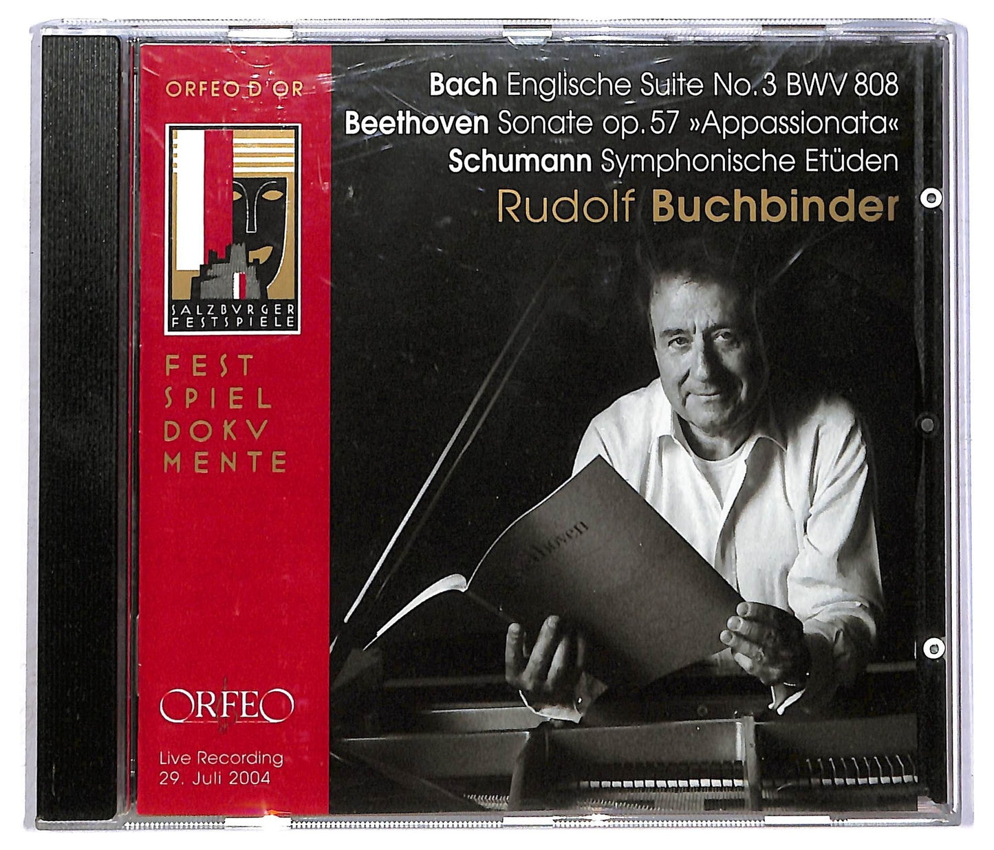 EBOND Bach Beethoven - Englische Suite No. 3 BWV 808 - Sonate Op. 57 CD CD090745