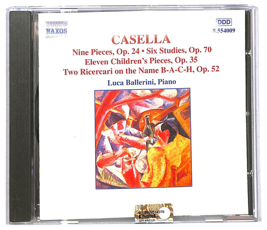 EBOND Alfredo Casella - Piano Music CD CD090764