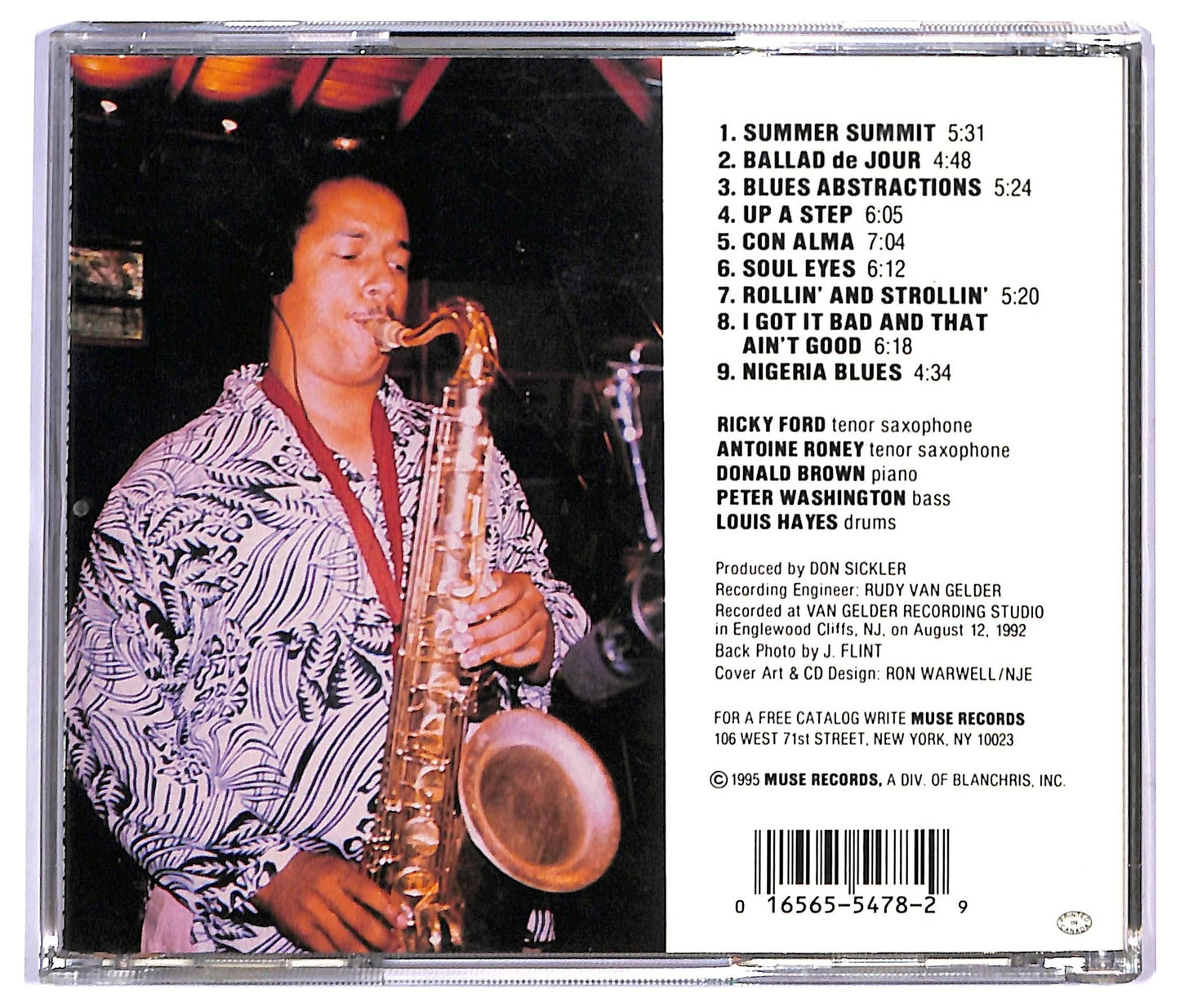EBOND Ricky Ford Quintet - Tenor Madness Too! CD CD090831