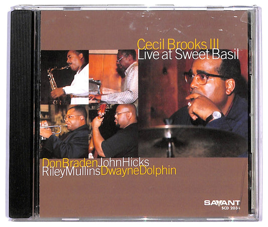 EBOND Cecil Brooks III - Live At Sweet Basil CD CD090843