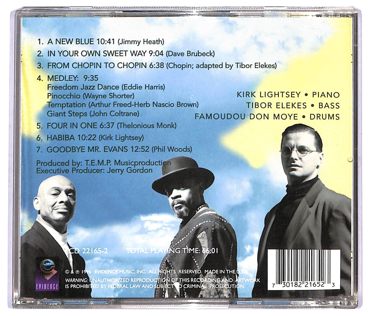 EBOND Kirk Lightsey Trio - Goodbye Mr. Evans CD CD090844