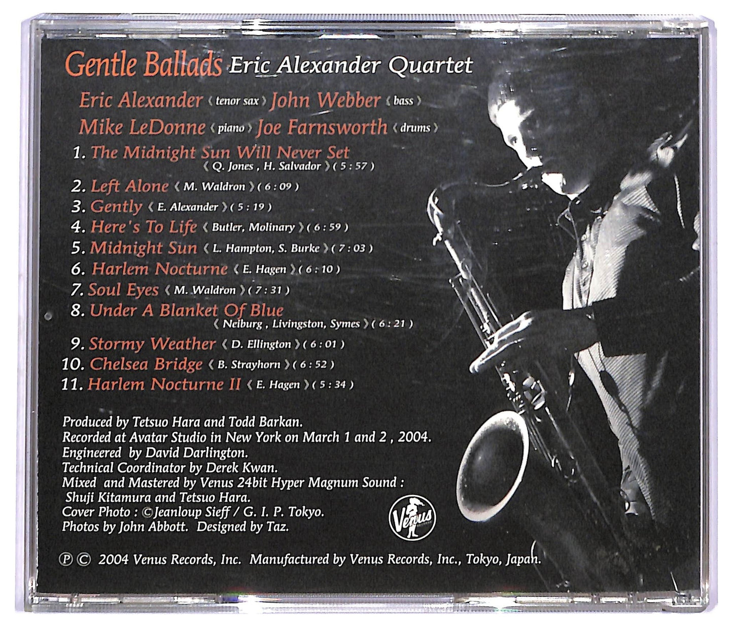 EBOND Eric Alexander With Mike LeDonne - Gentle Ballads CD CD090856