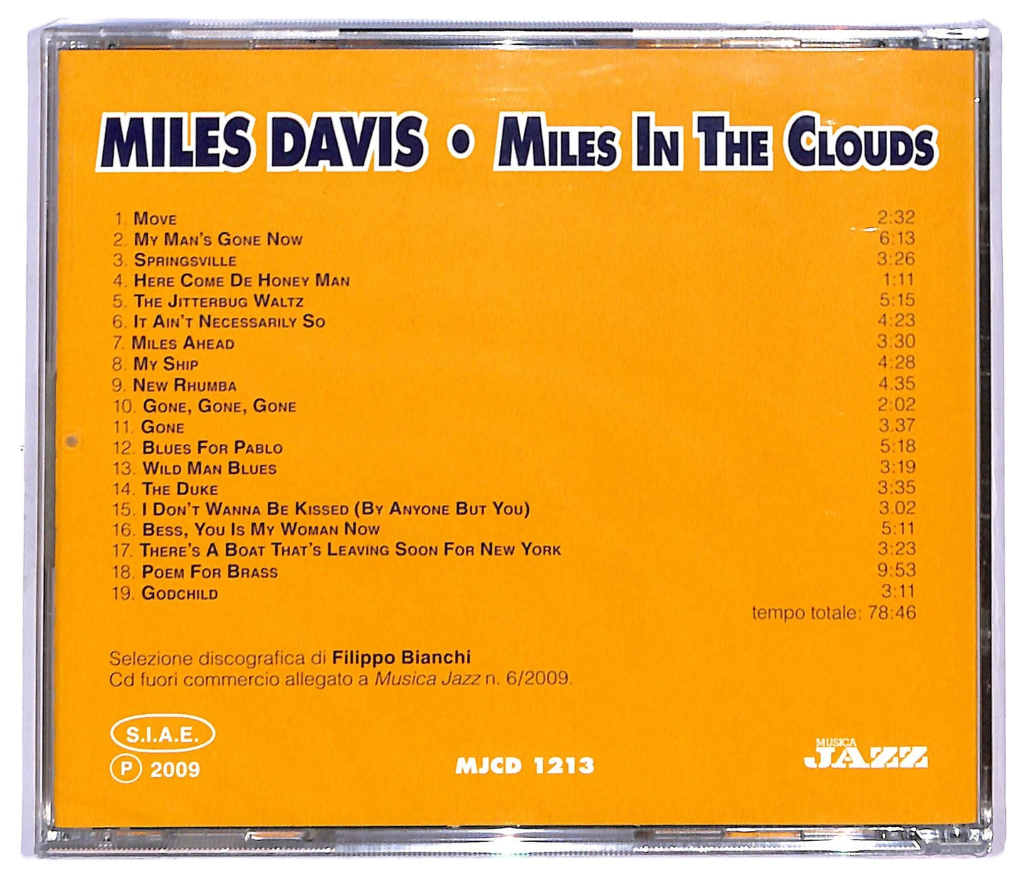 EBOND Miles Davis - Miles In The Clouds CD CD091003