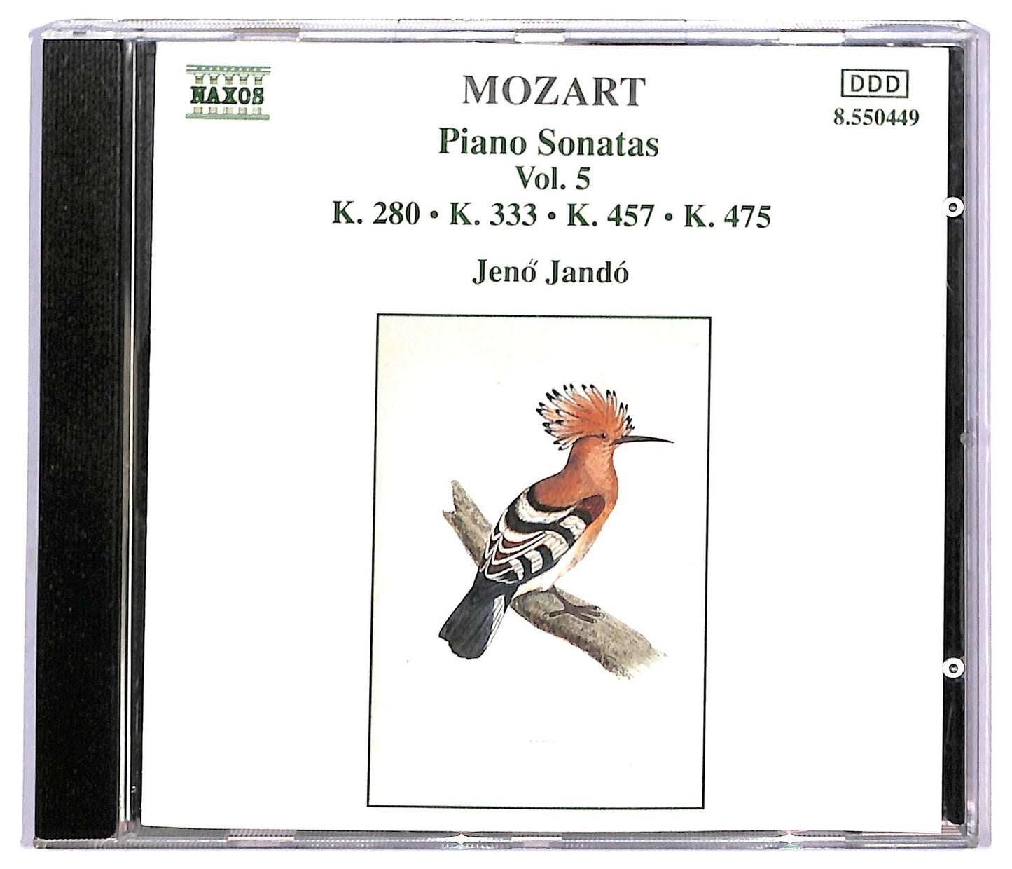 EBOND Mozart - Jeno Jando - Piano Sonatas, Vol. 5 CD CD091030